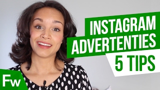 Adverteren op Instagram 5 tips in 1 minuut  Frankwatching [upl. by Nyrtak]