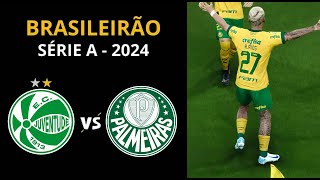 JUVENTUDE X PALMEIRAS PELA 30° RODADA DO BRASILEIRÃO  PES 21 COM PATCH [upl. by Halden947]