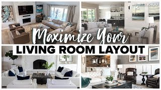 4 Furniture Ideas to Maximize Your Living Room Layout PRO SpacePlanning Tips [upl. by Allard]