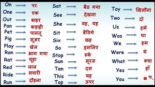 Word meaning Hindi to English youtubeshort english englishgrammar [upl. by Iroak869]