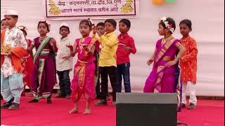 आमच्या पप्पांनी गणपती आणला आणला  Amchya Pappa ni Ganpati Anla Song Kids Dance [upl. by Eiboh660]