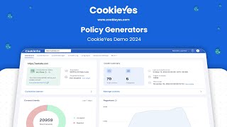 Policy Generators  CookieYes Demo 2024 [upl. by Copland]