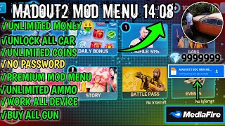 MADOUT2 BIG CITY MOD APK 2024  A TO Z Unlimited MoneyUnlocked All Cars Update V1410 pubgvai [upl. by Queena]