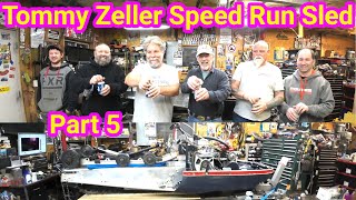 Tommys Speed run Sled Part 5 PSI Genesis II Vintage Polaris Triple Race Snowmobile [upl. by Nylrehc]