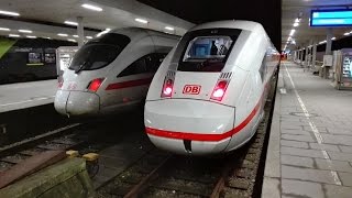 ICX City Night Line und Autozug in HamburgAltona und HBF  060216 [upl. by Atnauqal]