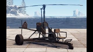 plane crazy  RUST minicopter showcase [upl. by Rikahs]