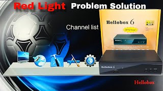 How to recover Hellobox 6 Red light problem 😢 😱 [upl. by Le]