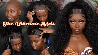 EASY amp VERY DETAILED Bald Cap Method  Frontal Wig Install FOR BEGINNERS  Step By Step  West Kiss [upl. by Loresz803]