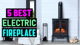 Top 5 Best Electric Fireplaces in 202425 [upl. by Maxey]