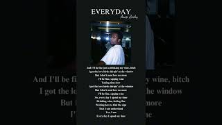 EVERYDAY by Asap Rocky asap asaprocky everyday rap music lyrics fyp música song rihanna [upl. by Battista]