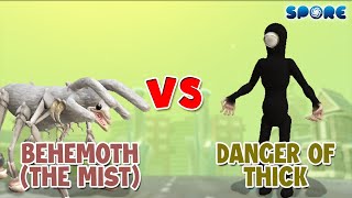 Behemoth The Mist vs Danger of Thick Fog  Titan vs Horror S3E5  SPORE [upl. by Aldwin]