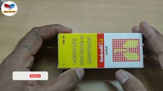 Ambrodil LS Cough Syrup । Best Cough Syrup for Dry and Wet Cough [upl. by Llenra524]