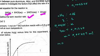 Question 5 Rate of Reactions Grade 12 Physical Sciences P2 November 2024 m 038g [upl. by Launame368]