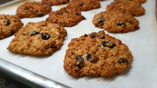 Super EASY Chewy Oatmeal Cranberries Cookies  Oatmeal Cookie Recipe 💘 [upl. by Aysab]