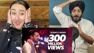 Indian Reaction to Coke Studio Season 8 TajdareHaram Atif Aslam  Raula Pao [upl. by Donna]