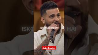 Karan Aujla divine amp badshah in Kapil Sharma show 🔥 shortsfeed shorts kapilsharma viral trend [upl. by Fitzger]