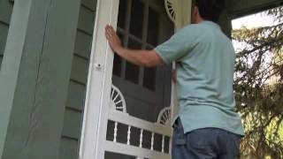 How to Replace a Screen Door [upl. by Vernita]