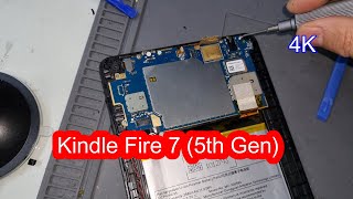 Kindle Fire 7 5th Generation Digitiser LCD Replacement Full Video 4K [upl. by Shantee]