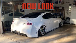 WIDEBODY G35 CHANGES [upl. by Bernadene]