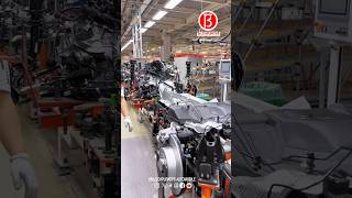 The whole process of Volkswagen chassis assembly The entire process of car chassis assembly Part 3 [upl. by Aisayt66]