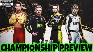 2024 NASCAR Cup Series Championship Preview and Prediction [upl. by Quinlan]