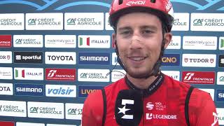 Kévin Vauquelin  Interview au départ  Etape 6  TirrenoAdriatico 2024 [upl. by Eiroc]