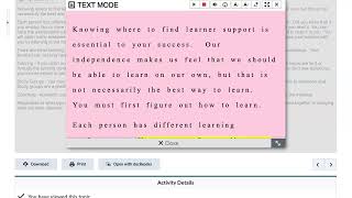 Using Text Mode in ReadSpeaker webReader [upl. by Notsuj584]