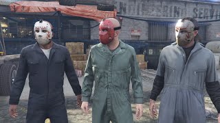 GTA V THIS MANNS quotHEATquot WITH HOCKEY MASK AND TREVOR AS WAINGRO MISSION IS THE BEST IN THIS GAME [upl. by Dmitri737]