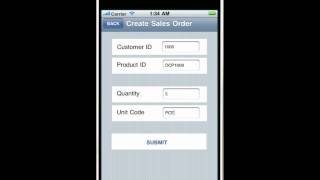 SAP BPM in iPhone [upl. by Emelin]