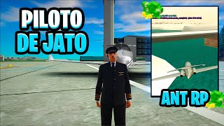 VIREI PILOTO DE JATO E TIREI MINHAS HABILITAÃ‡Ã•ES NO BRP   04  BRASIL ROLEPLAY [upl. by Anitteb]