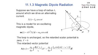 EM111ii Chap 11 Radiation Magnetic Dipole [upl. by Jerz236]