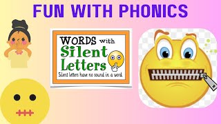 Fun with phonicscomplete course freeDAY 56silent letters phonicsalphabet soundearly reading [upl. by Norred]