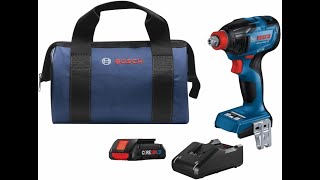 PISTOLA DE IMPACTO DESARMADOR DE IMPACTO BOSCH GDX18V1860CB15 18V 3 GEN [upl. by Annaeel]