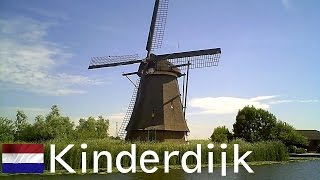 HOLLAND Kinderdijk 19 Dutch windmills [upl. by Asilej]