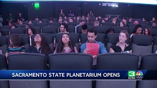 Inside look Sac State planetarium opens to public [upl. by Eanej]