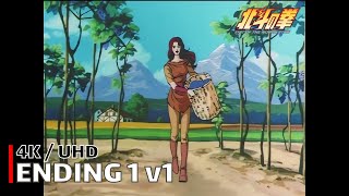 Fist of the North Star  Ending 1 v1 【Yuria Eien ni】 4K  UHD Creditless  CC [upl. by Lirrehs]