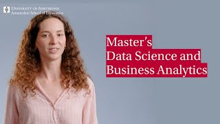 Masters in Data Science and Business Analytics  Amsterdam School of Economics [upl. by Mathilde]