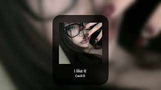 I like it  Cardi B  J Balvin amp Bad Bunny  sped upnightcore   •Dee [upl. by Thurber]