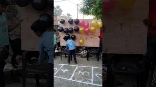 Jumping Balloon 🎈💭 Race game 😂🎯 shorts balloonpopgame india [upl. by Gnauq]