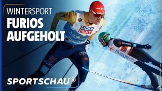 Nordische Kombination Duo Frenzel Rießle gelingt grandiose Aufholjagd im Teamsprint  Sportschau [upl. by O'Malley605]