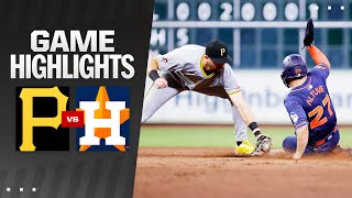 Pirates vs Astros Game Highlights 72924  MLB Highlights [upl. by Gabor]