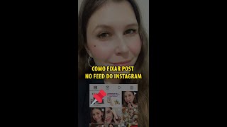 Como fixar post no feed do Instagram  Renata Carbonero [upl. by Margarethe766]