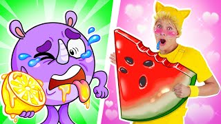 Flavour Song 🍭 How Does It Taste 😋😝😍 Nursery Rhymes For Kids [upl. by Arimihc]