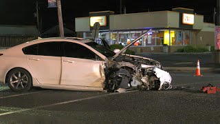 DUI Driver arrested after causing a 3 vehicle injury crash in Pennsylvania [upl. by Trainor]