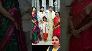 Nara Chandra Babu Naidu family photos 1millionviews trendingshorts [upl. by Erialb127]