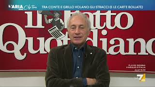 Marco Travaglio quotBeppe Grillo azzeccagarbugli mi fa tristezza se vuole prendersi un altro [upl. by Eindys]