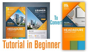 leaflet design for beginner [upl. by Luci]