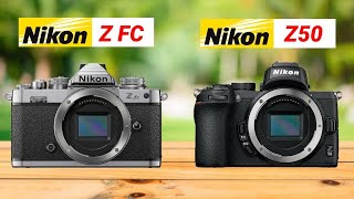 Nikon Z50 vs zfc detailed review कौनसा कैमरा खरीदें [upl. by Octavia]