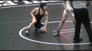 119lb Final  2009 New England Wrestling Tournament [upl. by Odnavres52]