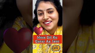 Mere Dil Ko Qarar Aa 💘🌷 Sanchita Basu  Udit Narayan  Sadhana Sargam  Hindi Romantic Song shorts [upl. by Notlew]